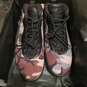 New Jordan 10 woodland camo